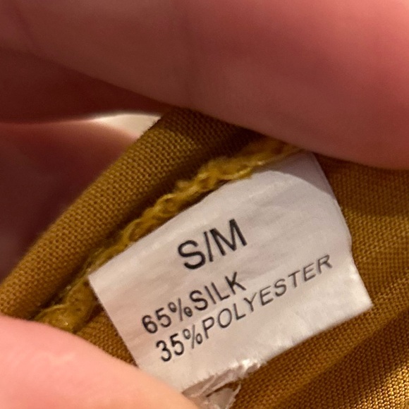 Unbranded Women’s Yellow Dress Adjustable scrunch ties SMALLMEDIUM - Picture 4 of 4